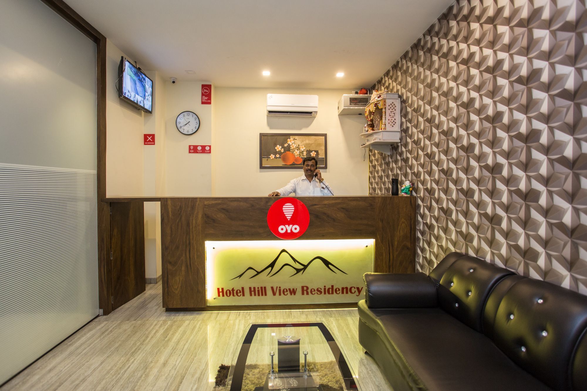 Oyo 7156 Hill View Residency Hotel Нави Мумбай Екстериор снимка